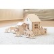 EU Programs - Toy farm with animals, wooden 3D set 2  - MundaMundi 