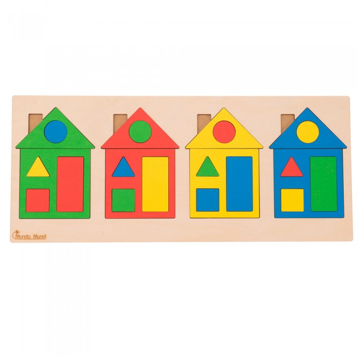 Montessori sorter Houses
