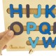 EU Programs - Wooden Alphabet Puzzle, color letters 2  - MundaMundi 