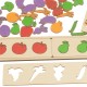 EU Programs - Montessori sorter puzzle Vegetables and Fruits 3  - MundaMundi 