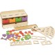 EU Programs - Montessori sorter puzzle Vegetables and Fruits 2  - MundaMundi 
