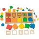 EU Programs - Educational board set Colors and shapes, The set made according to the model 2  - MundaMundi 
