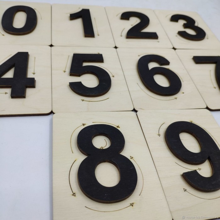 Numbers for chalk
