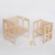  Обзавеждане за детска стая - Детско столче куб с малка маса Монтесори - MundaMundi 