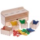 EU Programs - Shape and color sorting drop drawer box set, Montessori ‘Magic Drawer’ 2  - MundaMundi 